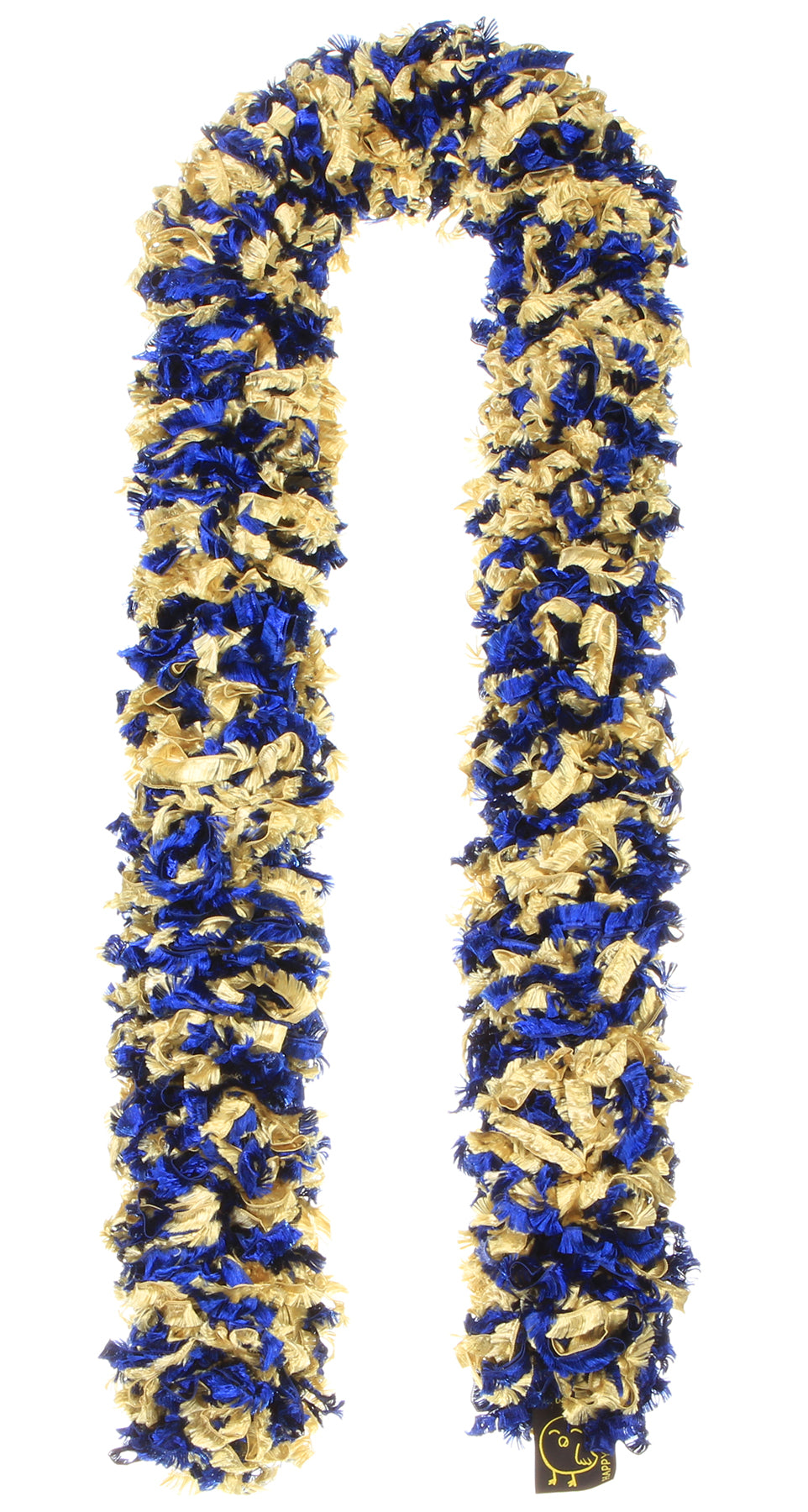 Original Featherless Boa - Navy and Gold
