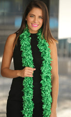 Original Featherless Boa - Green - Happy Boa: Faux Feather Boa