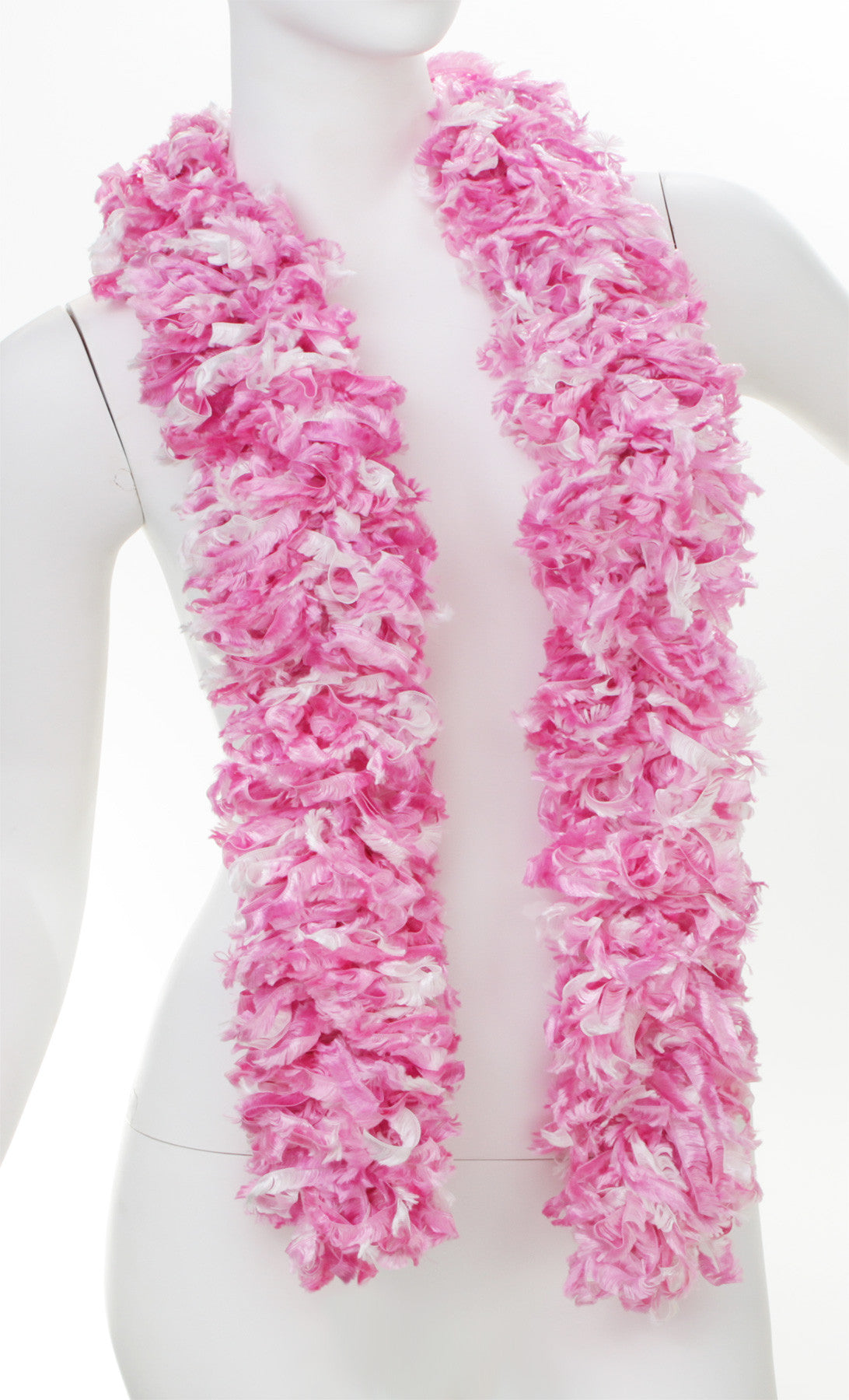 Original Featherless Boa - Luau Pink - Happy Boa: Faux Feather Boa