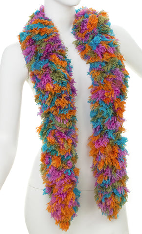 SUPER Sized Featherless Boa - Shag - Happy Boa: Faux Feather Boa