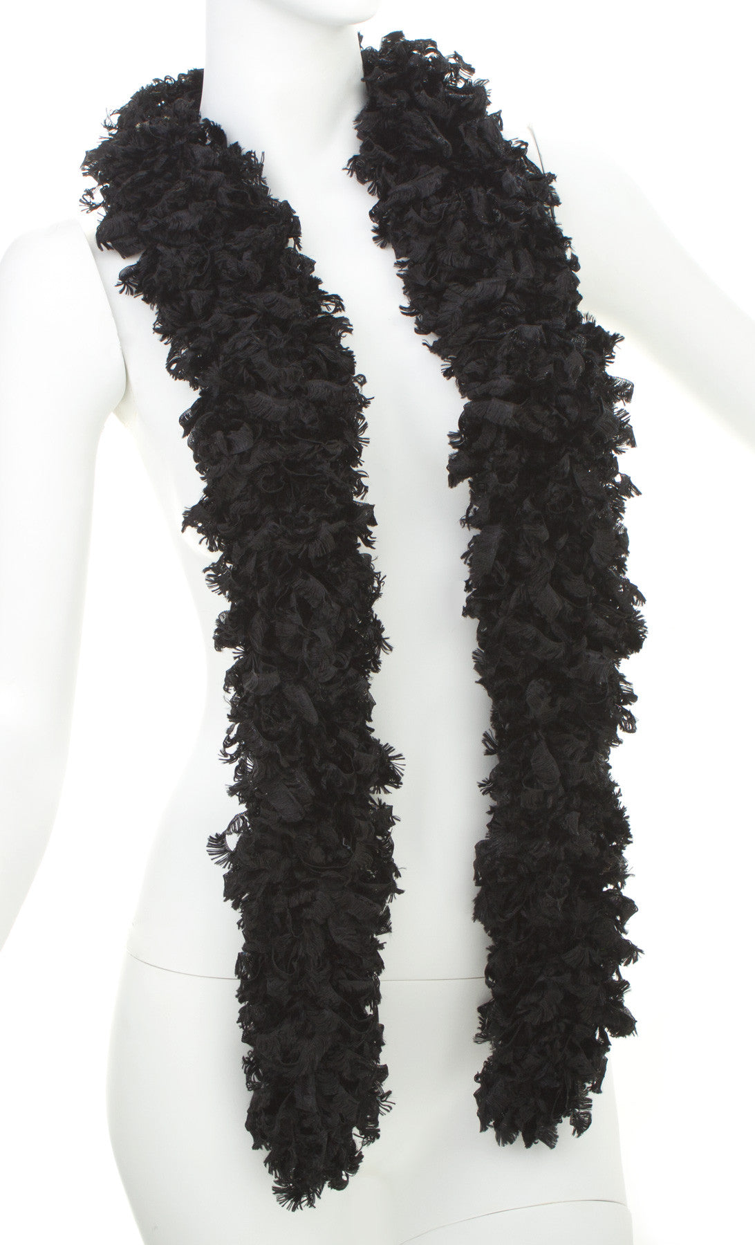 Original Featherless Boa - Black - Happy Boa: Faux Feather Boa
