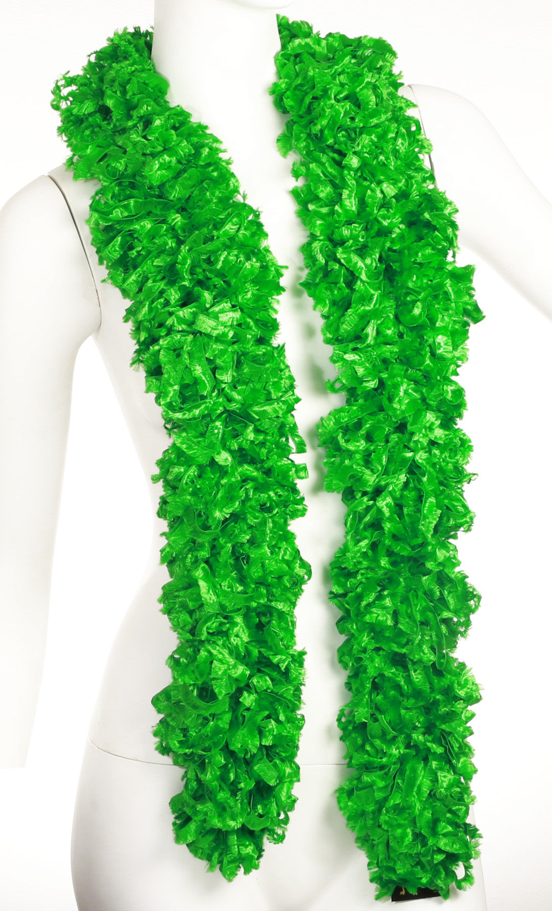 Original Featherless Boa - Green - Happy Boa: Faux Feather Boa