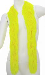 Faux Fur Festival Boa - Hot Yellow - Happy Boa: Faux Feather Boa