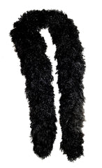 SUPER Sized Featherless Boa - Black - Happy Boa: Faux Feather Boa