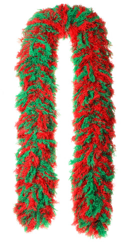 SUPER Sized Featherless Boa - Red – Happy Boa: Faux Feather Boa