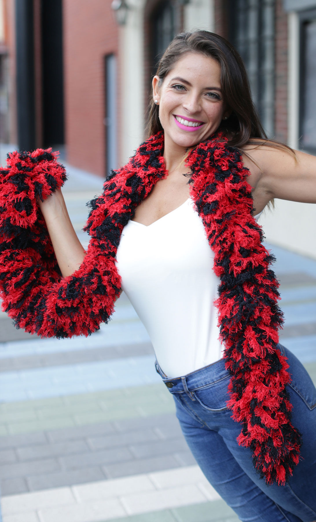 Red Feather Boa by Fun Express